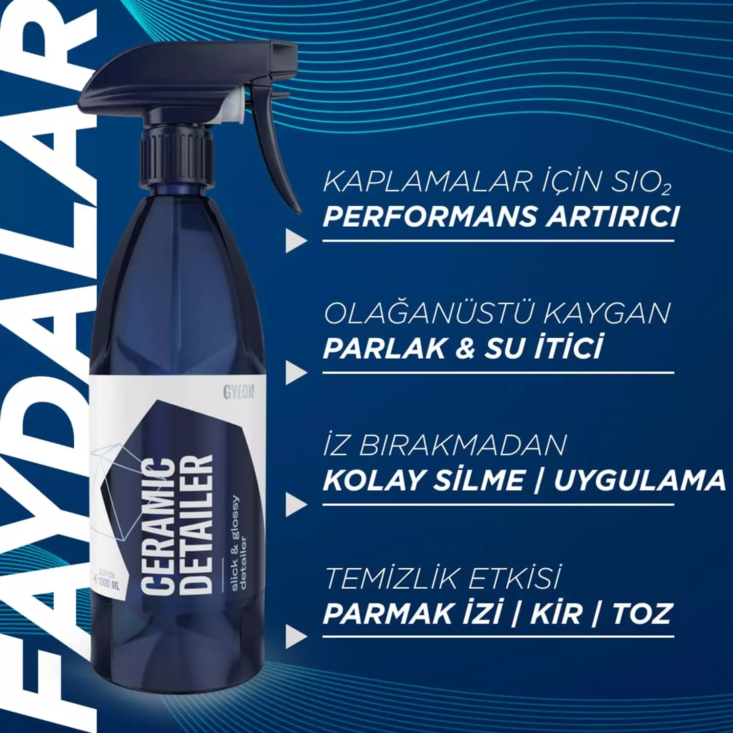 GYEON%20Q²M%20Ceramic%20Detailer%20Seramik%20Yüzey%20Detaylandırıcı%20ve%20Parlatıcı%20-%20500%20ml%20-Su%20İtici%20Oto%20Cila