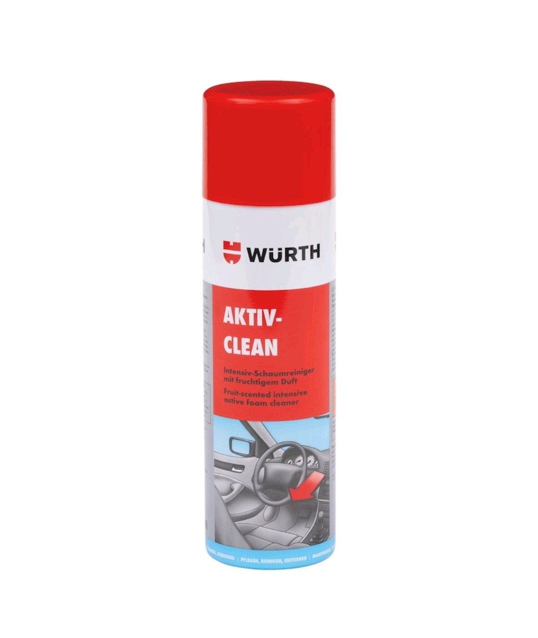 Würth%20Aktiv%20Clean%20araç%20içi%20temizleme%20Köpüğü%20500ml