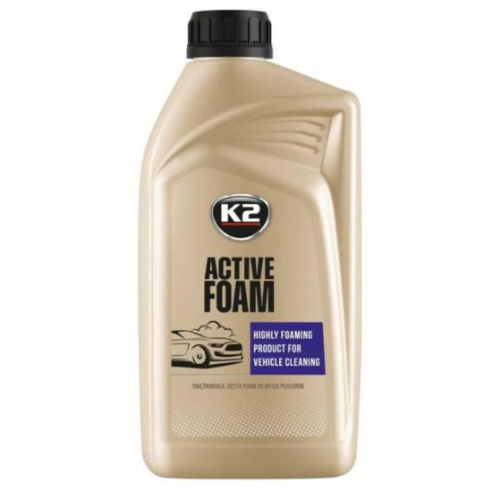 K2 Active Foam 1L aktif bileşenli alkali ön yıkama köpüğü