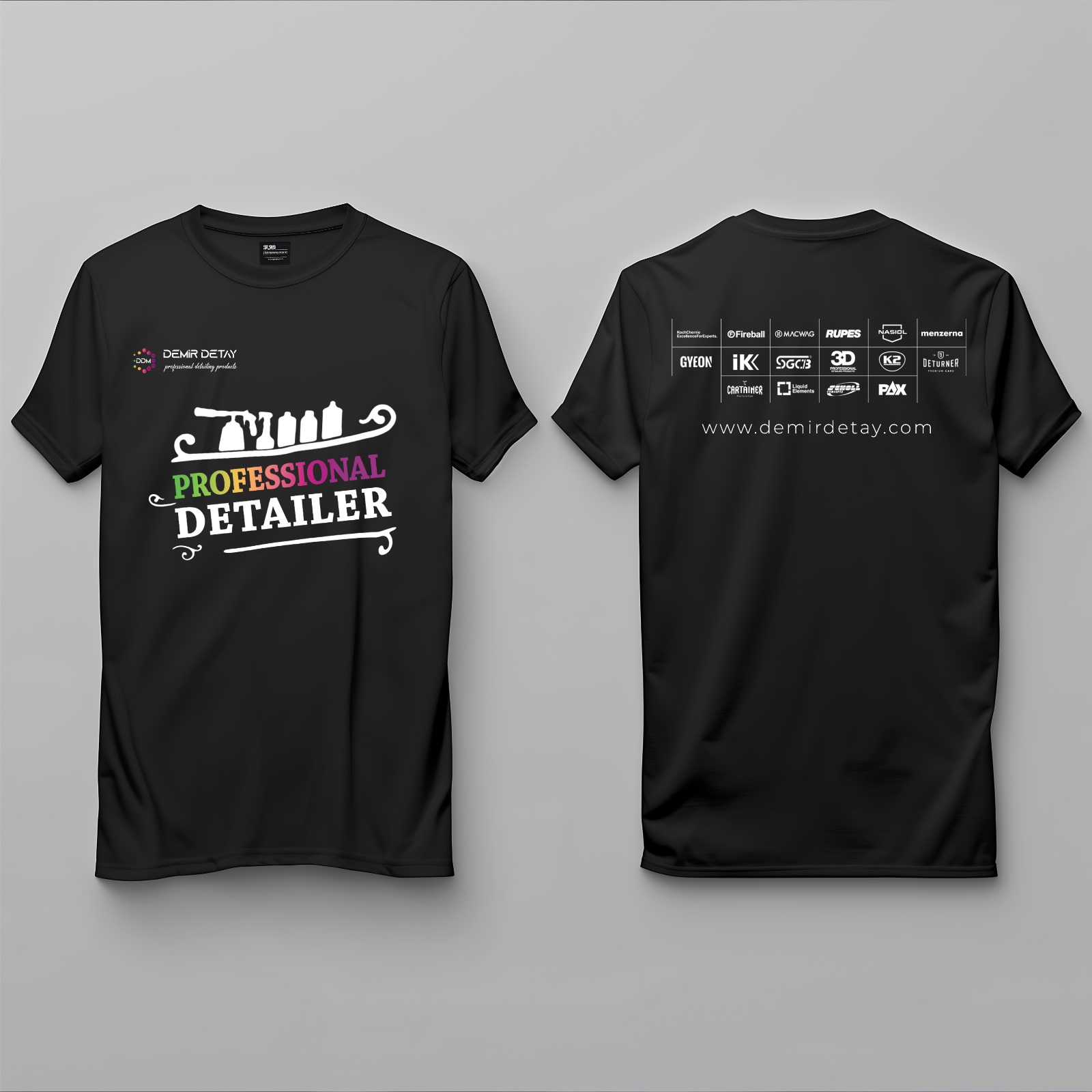 DDM%20Professionel%20Detailer%20T-shirt%20-%20Profesyonel%20Detaycı%20Tişörtü